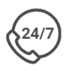 Local 24/7 Phone & Email Support