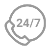 24/7 Phone & Email Support